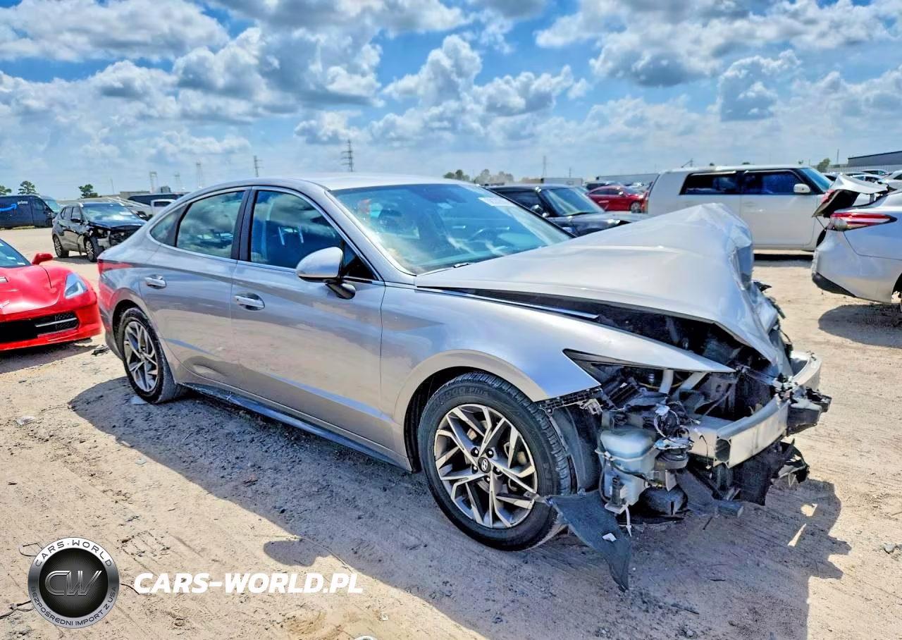2021 Hyundai Sonata Sel VIN:KMHL64JAXMA167004 - 4