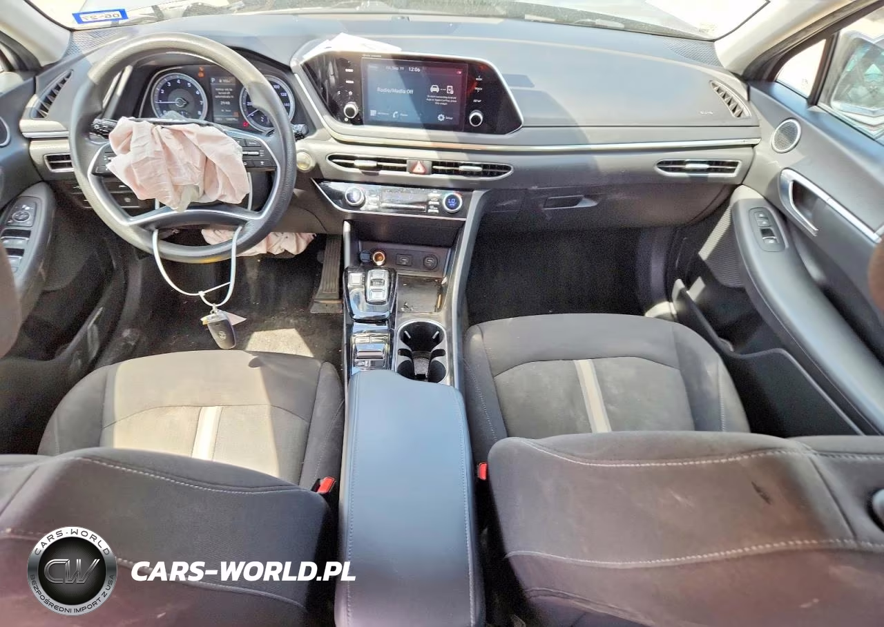 2021 Hyundai Sonata Sel VIN:KMHL64JAXMA167004 - 8