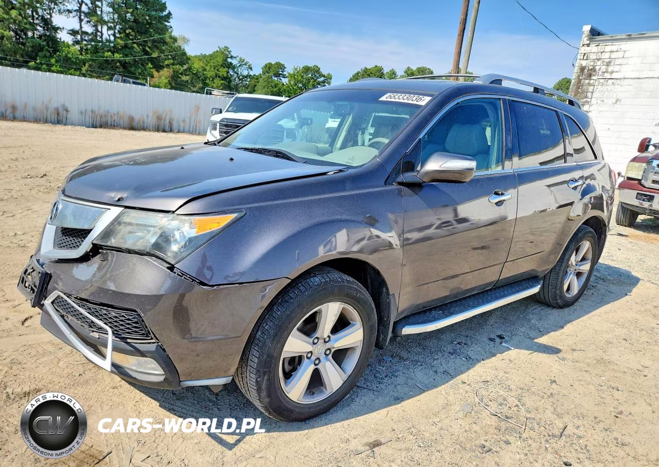 2011 Acura Mdx Technology VIN:2HNYD2H4XBH541429 - 1