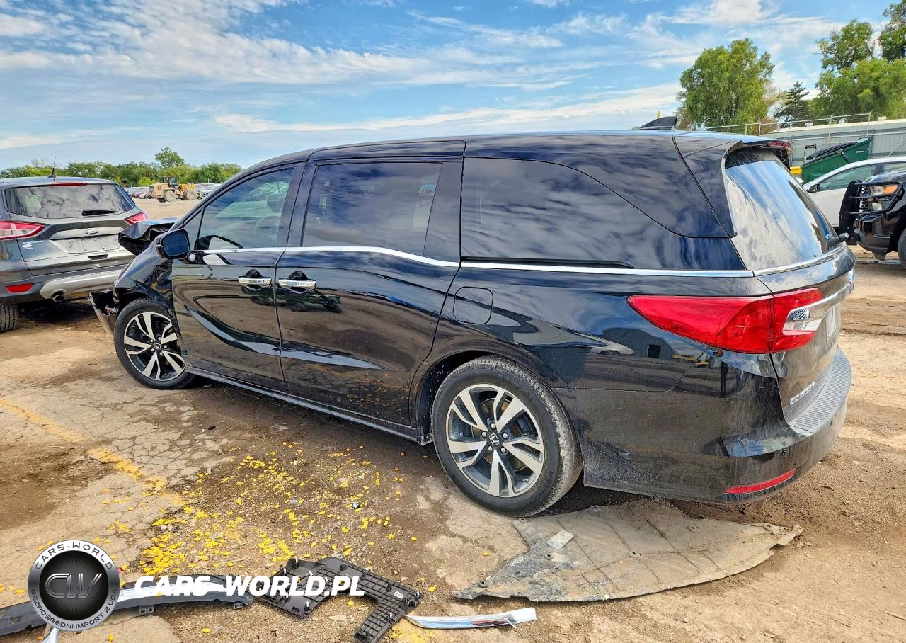 2018 Honda Odyssey Elite VIN:5FNRL6H94JB016676 - 2