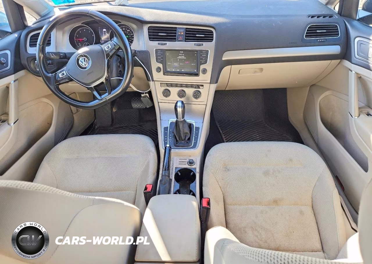 2017 Volkswagen Golf Sportwagen S VIN:3VW017AU9HM511722 - 8