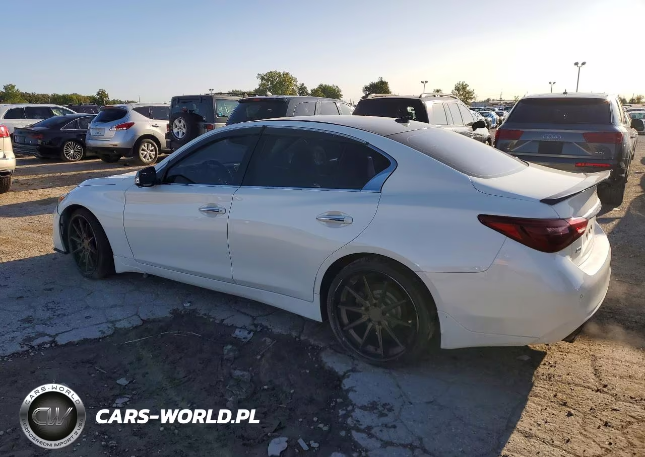 2018 Infiniti Q50 3.0T Luxe VIN:JN1EV7AR1JM442974 - 2