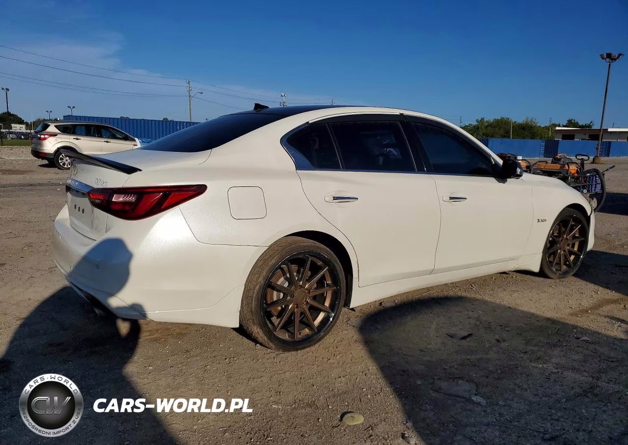 2018 Infiniti Q50 3.0T Luxe VIN:JN1EV7AR1JM442974 - 3