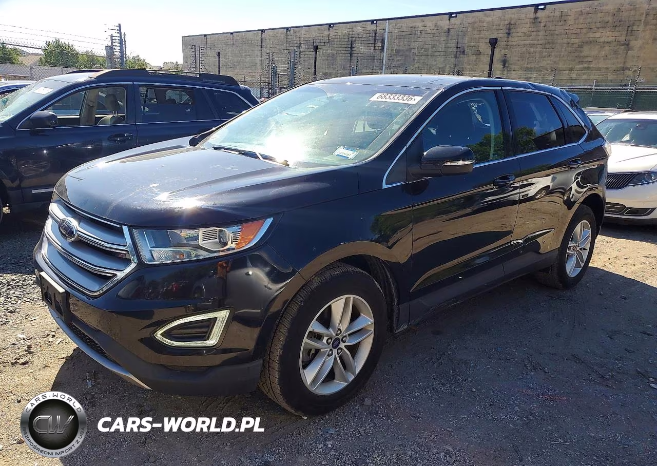 2017 Ford Edge Sel VIN:2FMPK4J91HBB14981 - 1