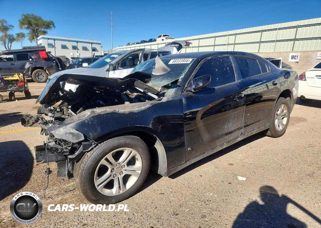 2019 Dodge Charger Sxt VIN:2C3CDXBG3KH554804 - 1