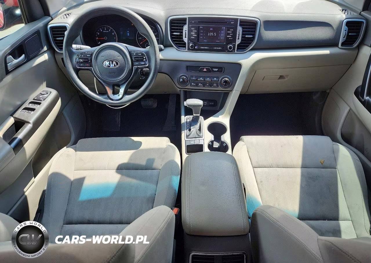 2017 Kia Sportage Lx VIN:KNDPM3AC3H7120388 - 8