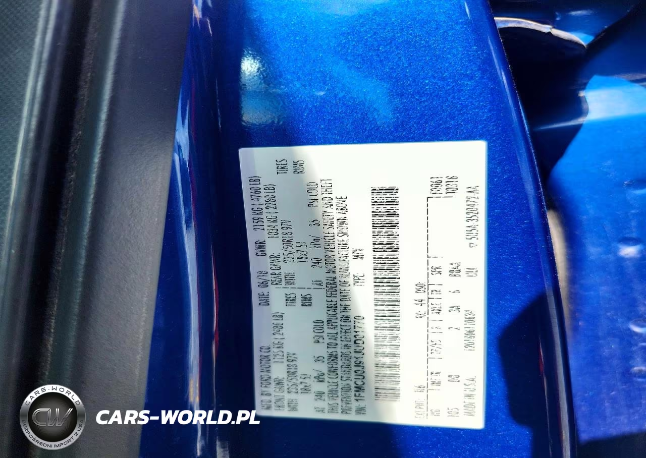 2018 Ford Escape Titanium VIN:1FMCU0J91JUD01770 - 13