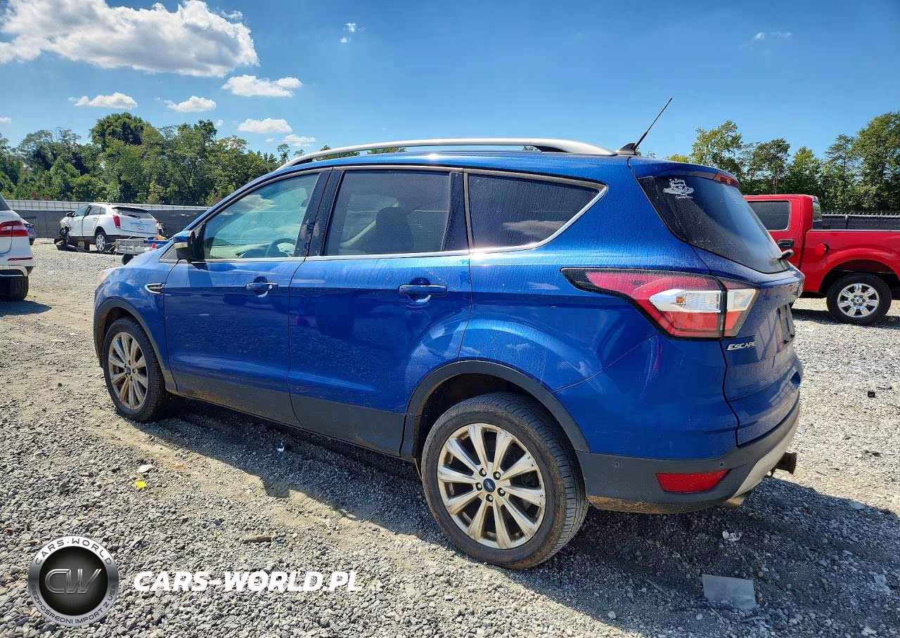 2018 Ford Escape Titanium VIN:1FMCU0J91JUD01770 - 2