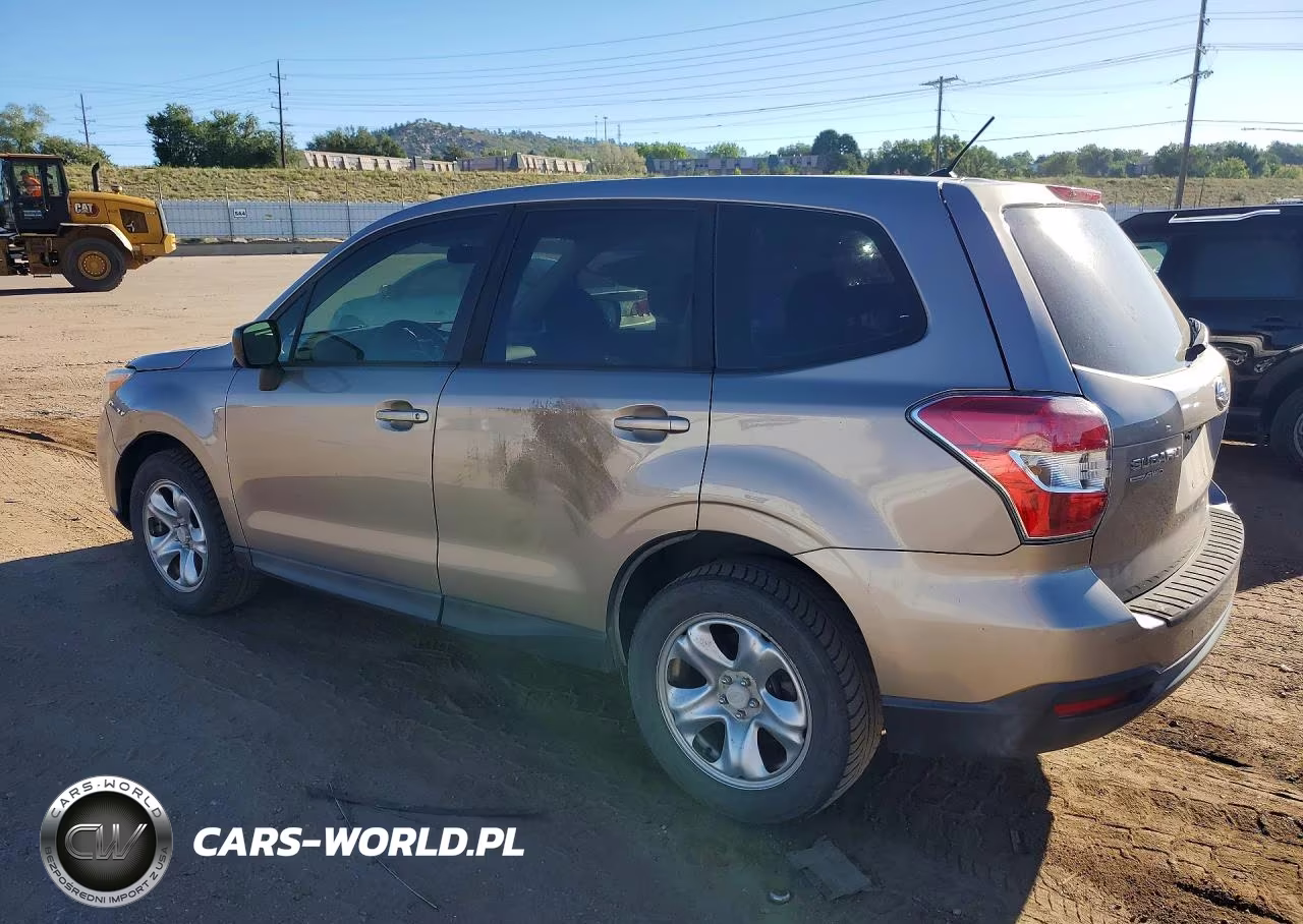 2015 Subaru Forester 2.5I VIN:JF2SJAAC0FG418645 - 2