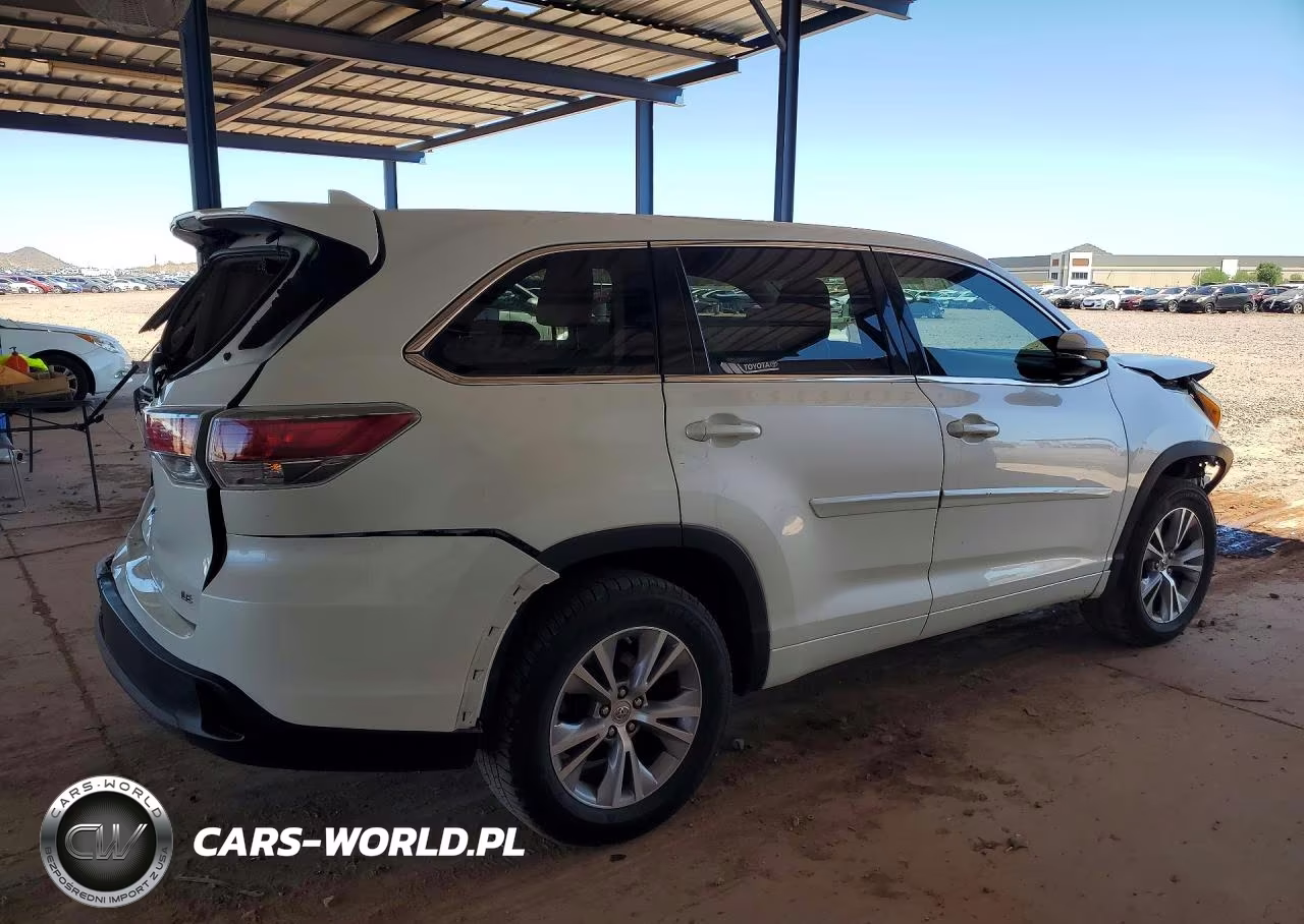 2014 Toyota Highlander Le Plus VIN:5TDZKRFH9ES020478 - 3