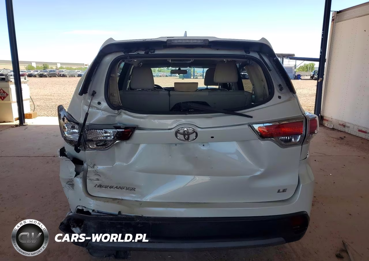 2014 Toyota Highlander Le Plus VIN:5TDZKRFH9ES020478 - 6