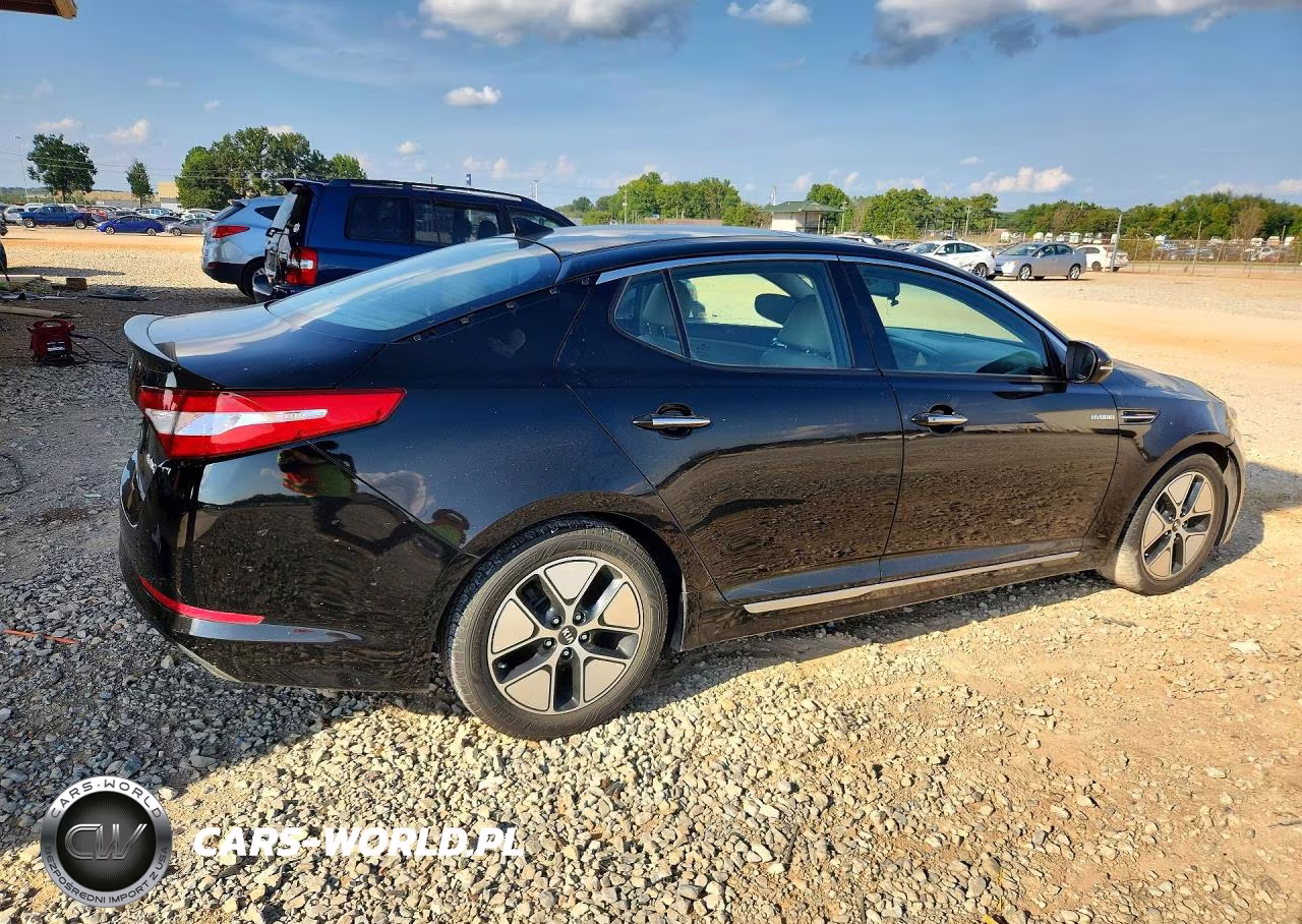 2013 Kia Optima Hybrid VIN:KNAGM4AD9D5060750 - 3