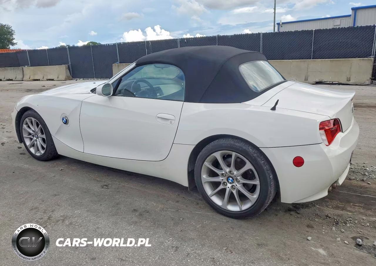 2007 BMW Z4 3.0 VIN:4USBU33507LW73623 - 2