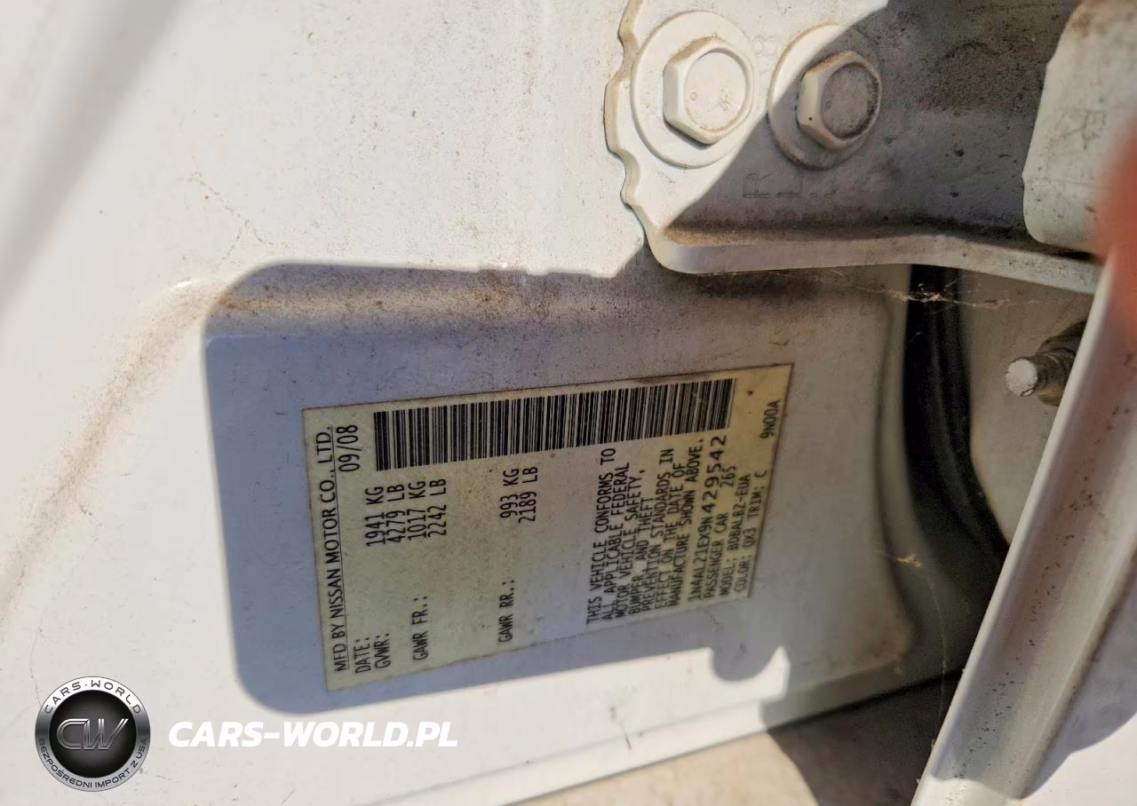 2009 Nissan Altima 2.5 VIN:1N4AL21EX9N429542 - 12
