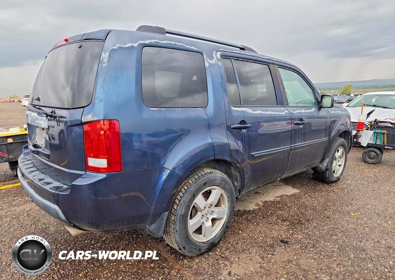2011 Honda Pilot Exln VIN:5FNYF3H71BB002266 - 3