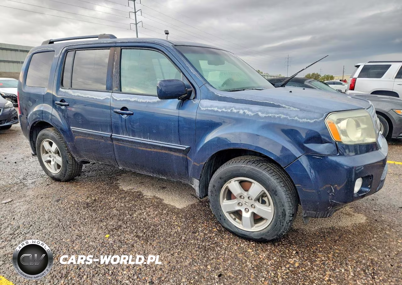 2011 Honda Pilot Exln VIN:5FNYF3H71BB002266 - 4