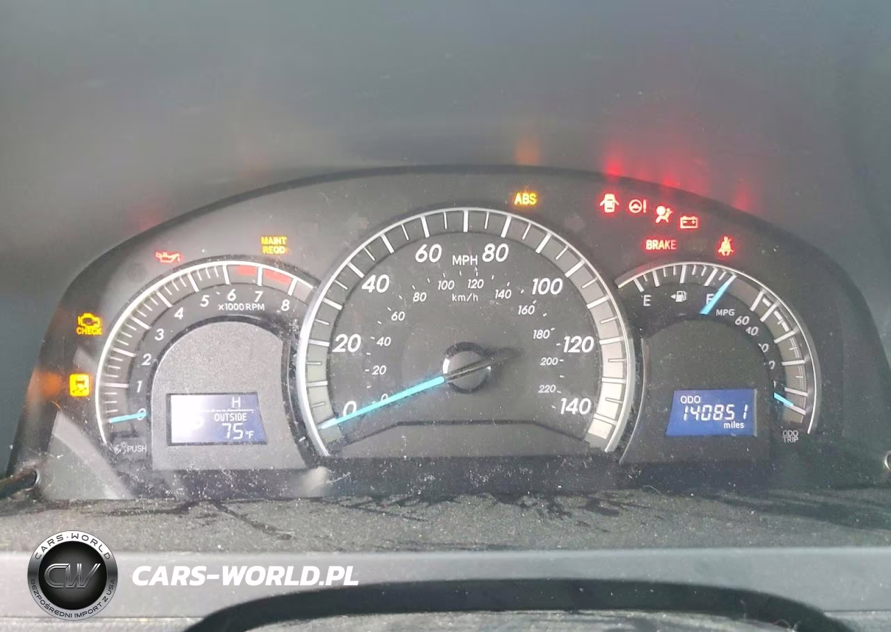2012 Toyota Camry Se VIN:4T1BF1FK3CU105369 - 9