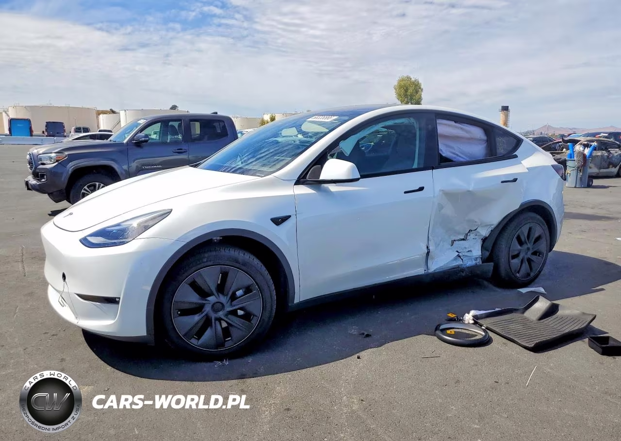 2024 Tesla Model Y VIN:7SAYGDEE4RF123280 - 1