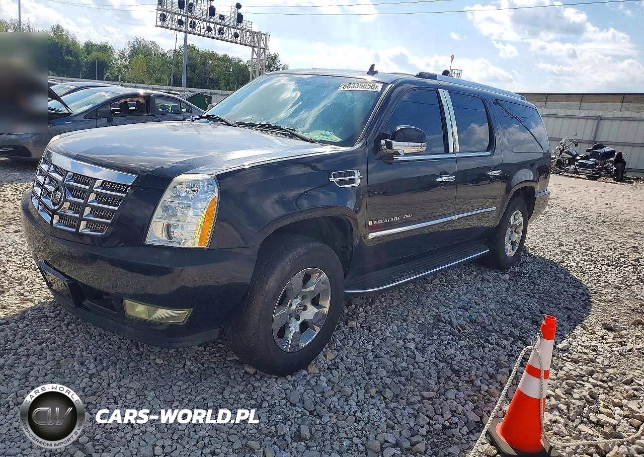 2008 Cadillac Escalade Esv VIN:1GYFK66868R156405 - 1