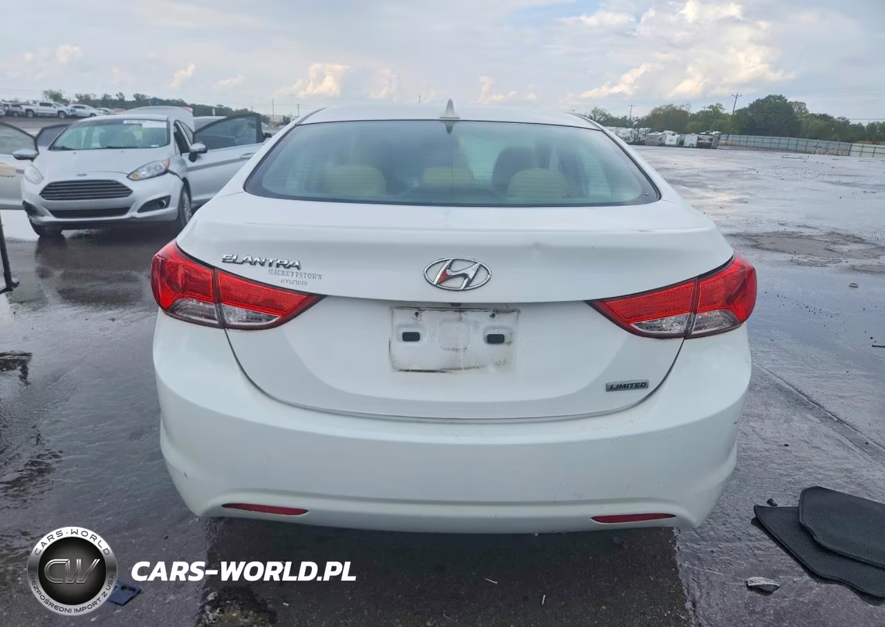 2012 Hyundai Elantra Limited VIN:5NPDH4AE1CH118884 - 6