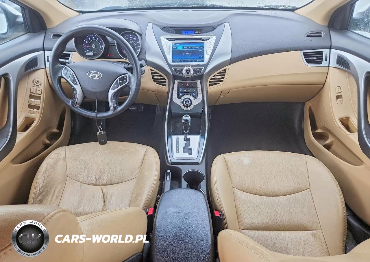 2012 Hyundai Elantra Limited VIN:5NPDH4AE1CH118884 - 8