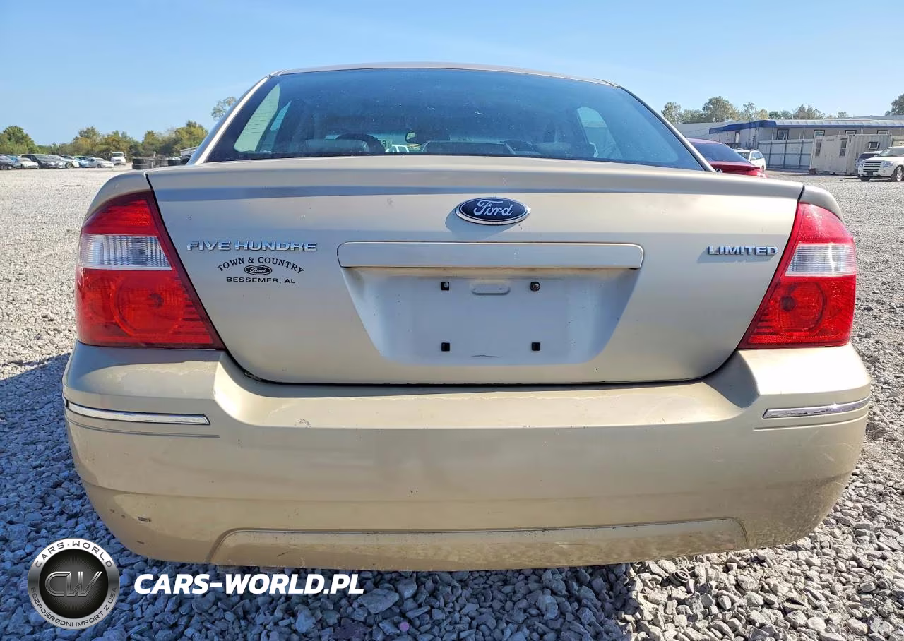 2005 Ford Five Hundred Limited VIN:1FAFP25115G107047 - 6