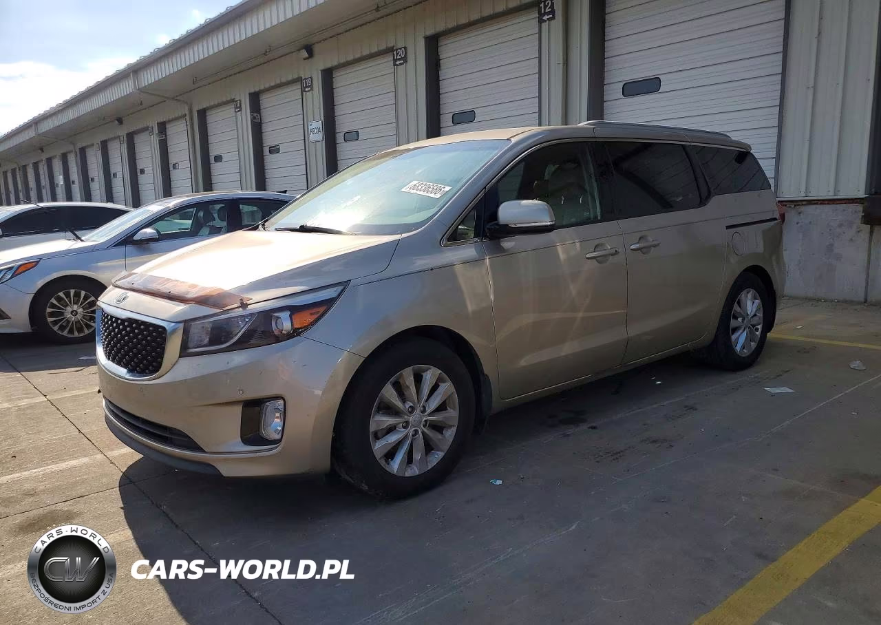 2017 Kia Sedona Ex VIN:KNDMC5C12H6256935 - 1
