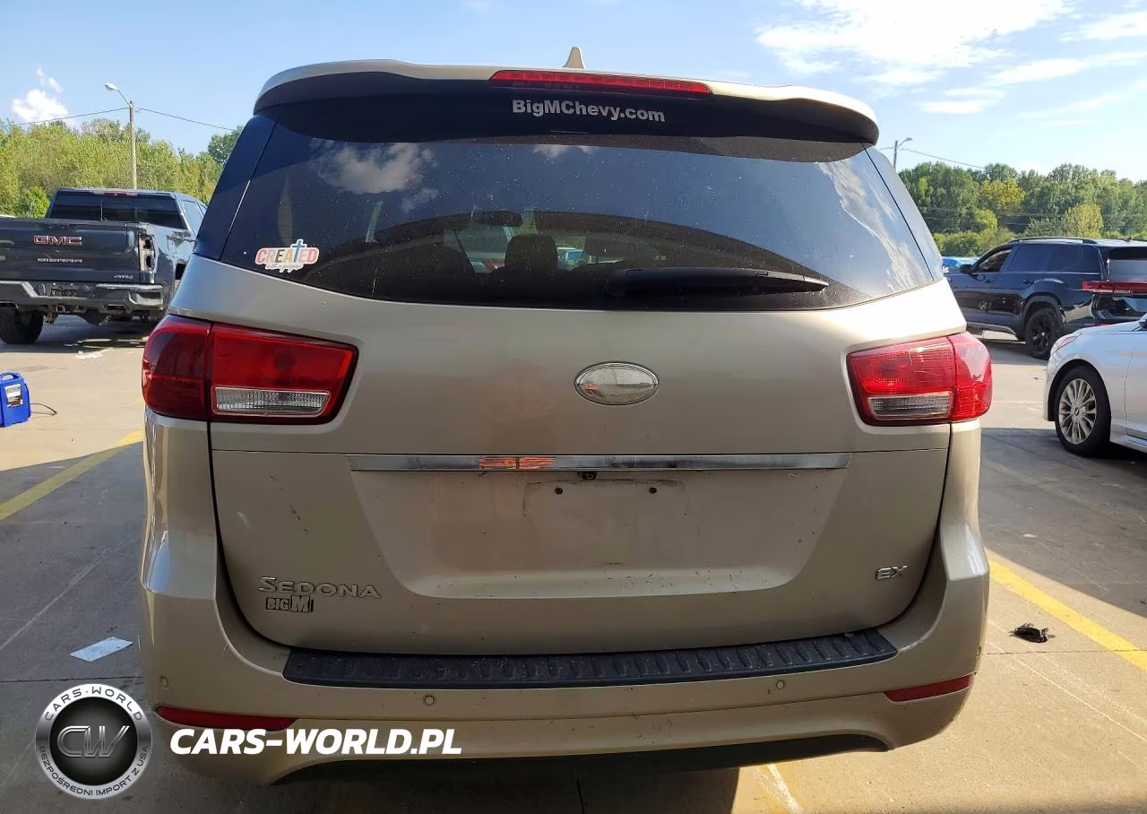 2017 Kia Sedona Ex VIN:KNDMC5C12H6256935 - 6