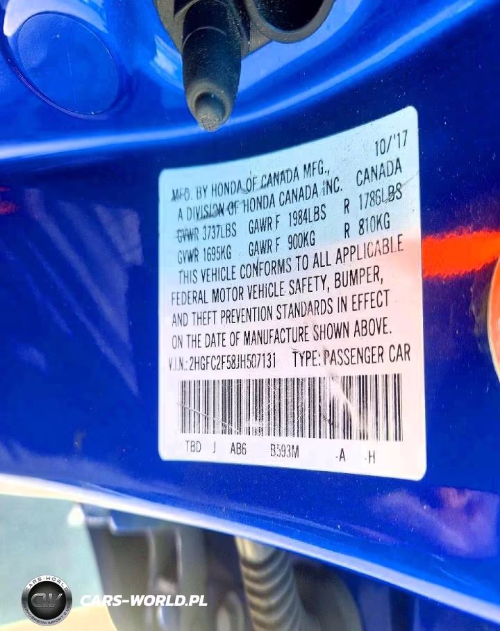 2018 Honda Civic Lx VIN:2HGFC2F58JH507131 - 13