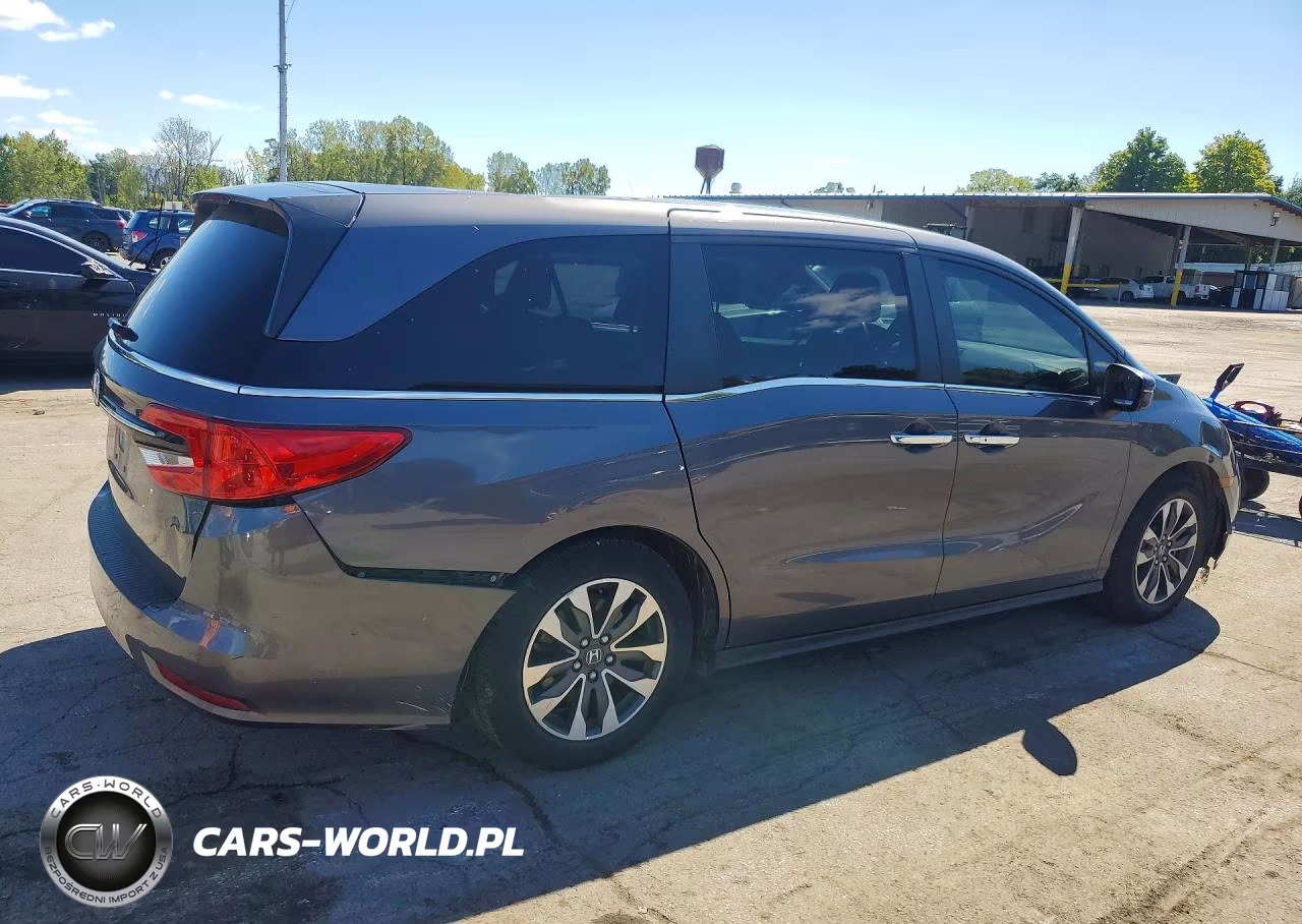 2002 Honda Odyssey Ex VIN:5FNRL6H71MB040002 - 3