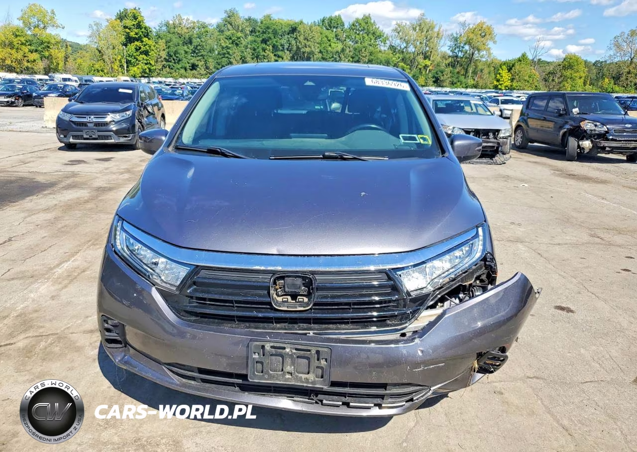 2002 Honda Odyssey Ex VIN:5FNRL6H71MB040002 - 5
