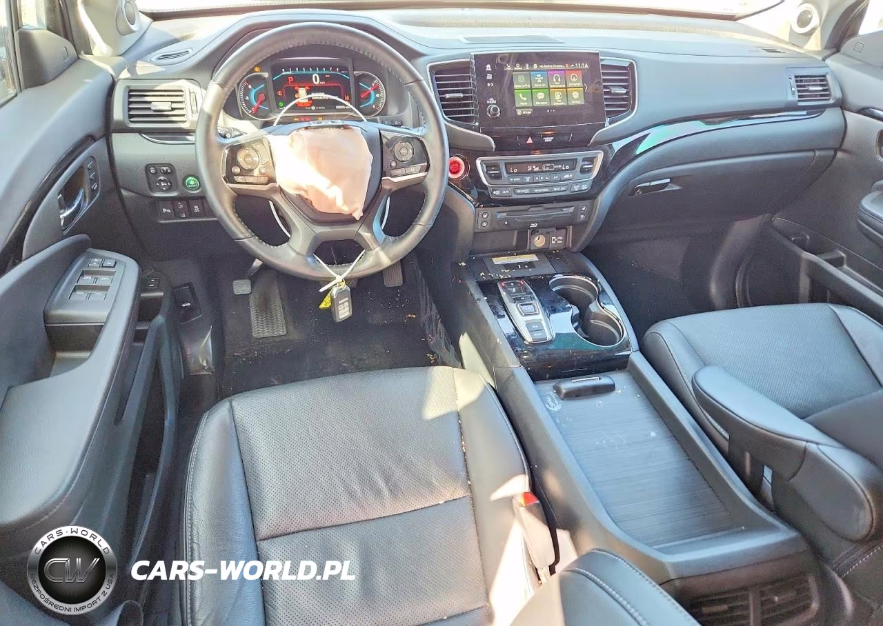 2021 Honda Pilot Elite VIN:5FNYF6H0XMB004329 - 8