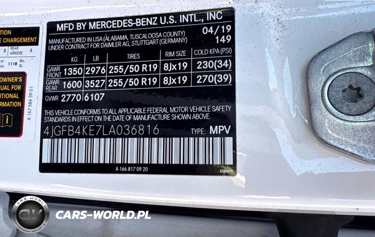 2020 Mercedes-Benz Gle 350 4Matic VIN:4JGFB4KE7LA036816 - 10