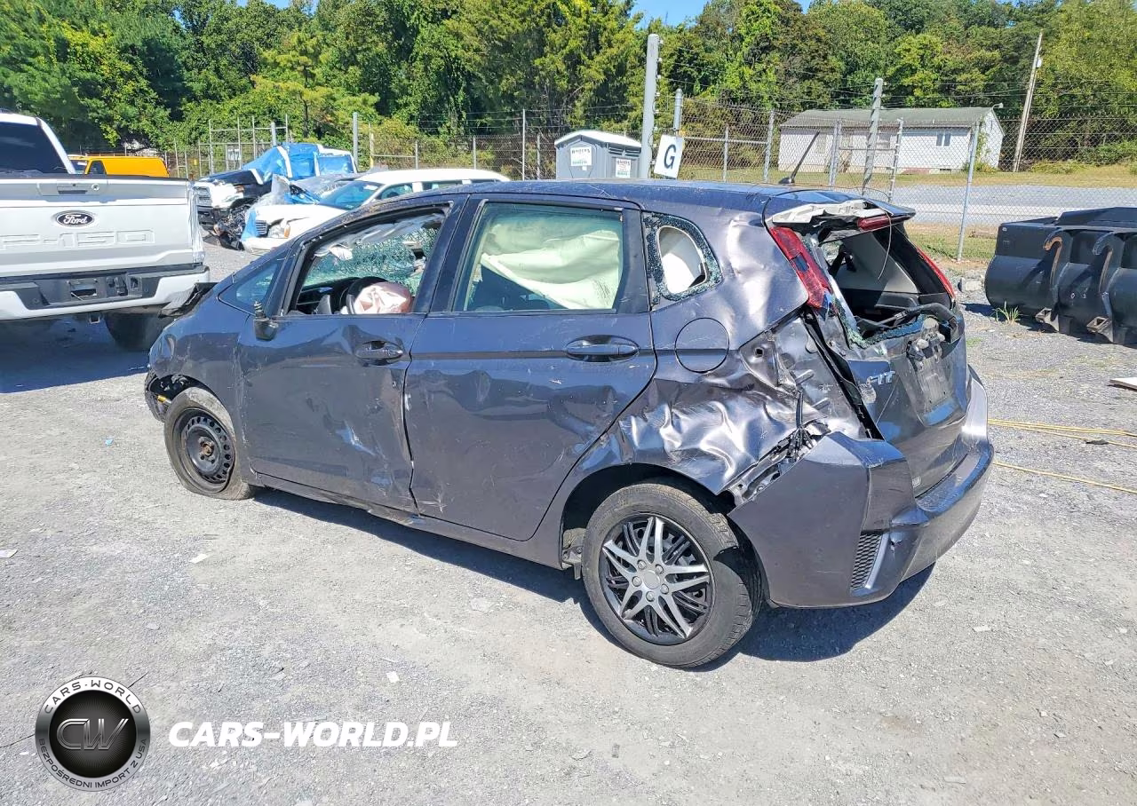 2017 Honda Fit Lx VIN:JHMGK5H50HS000407 - 2