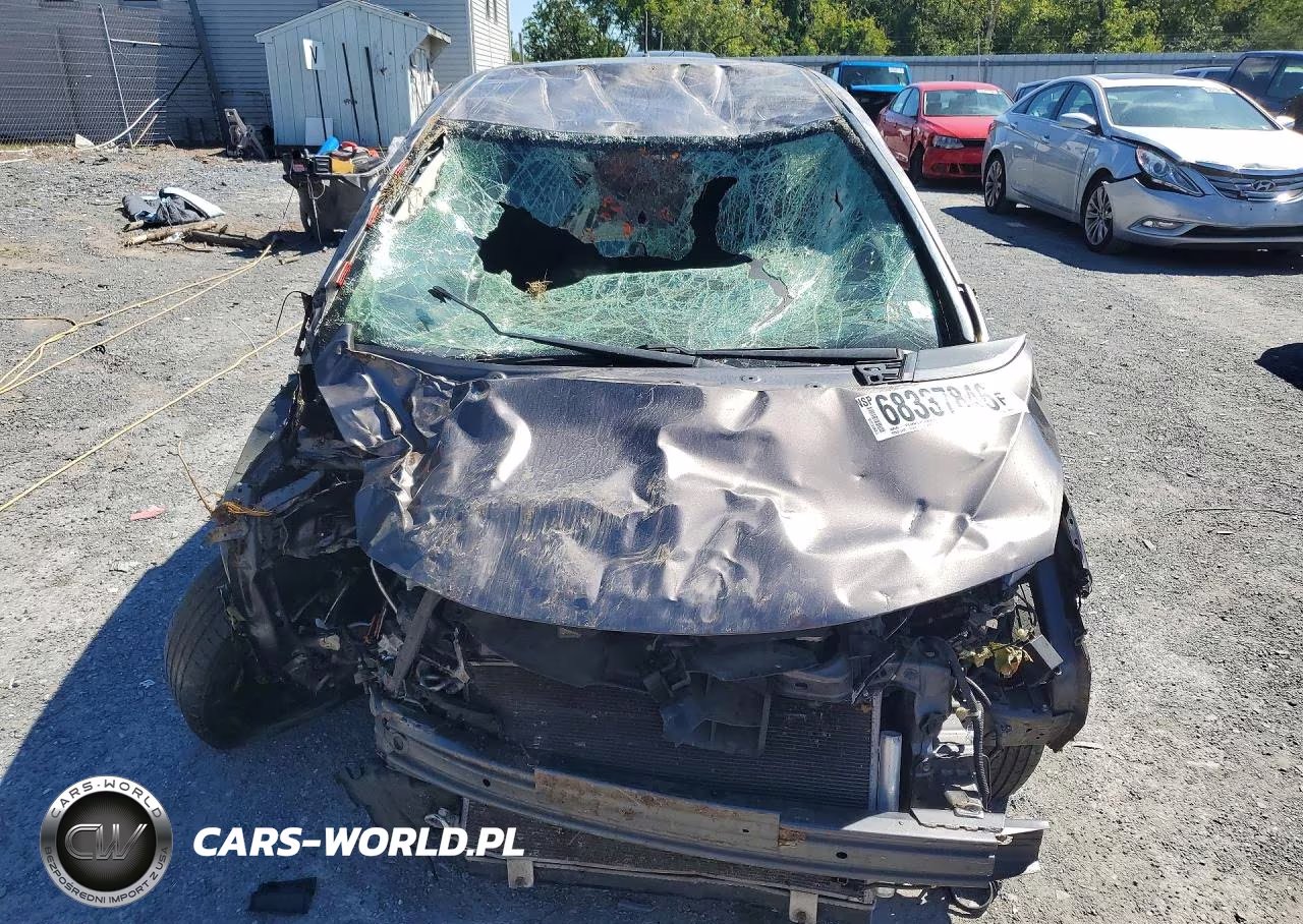 2017 Honda Fit Lx VIN:JHMGK5H50HS000407 - 5