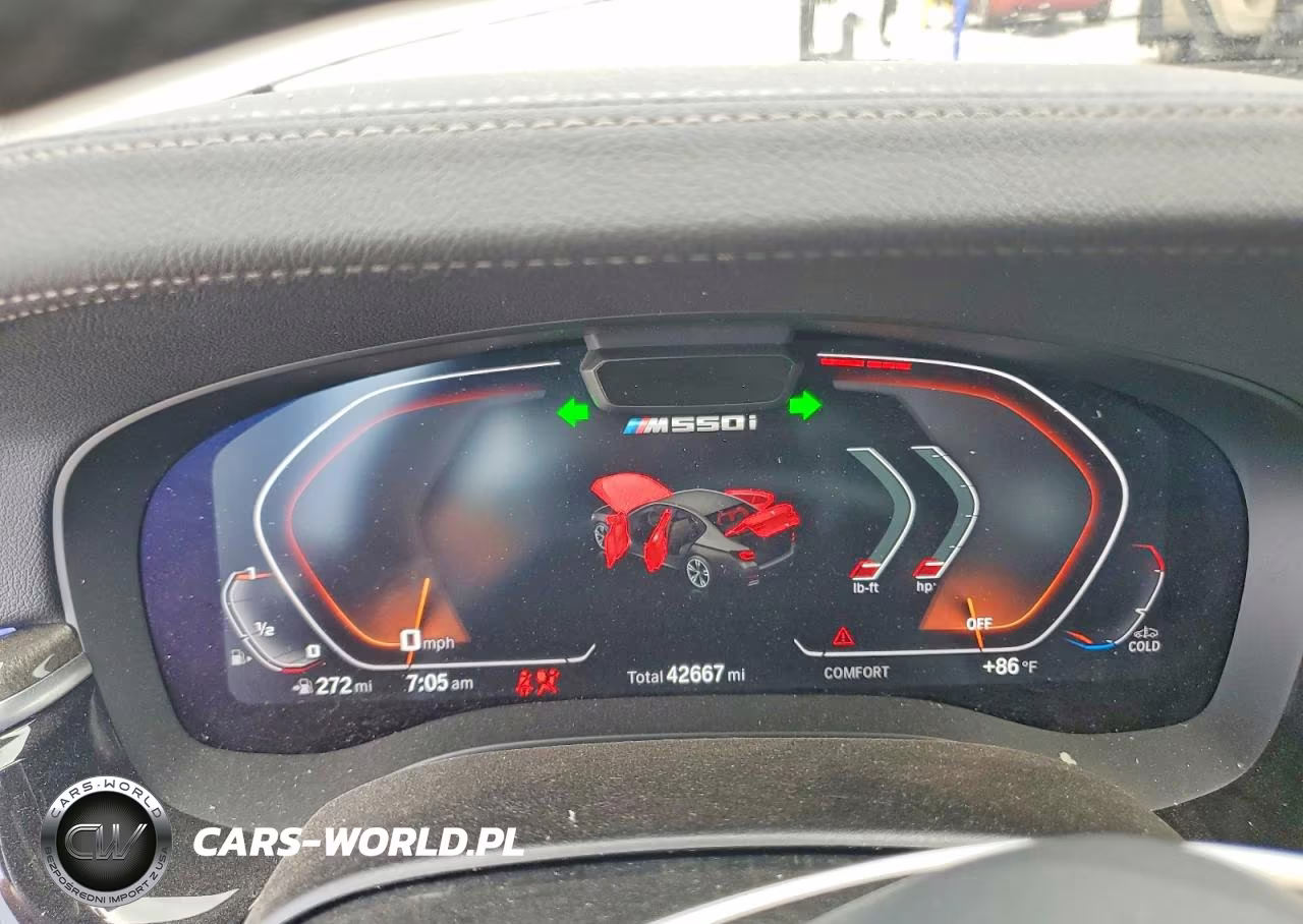 2021 BMW M550Xi VIN:WBA13BK08MCF08127 - 9