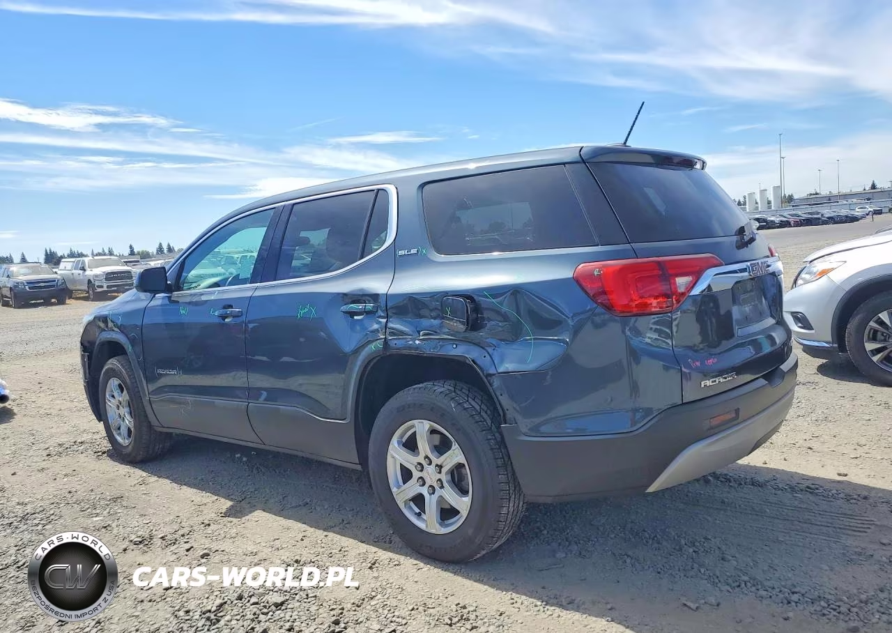 2019 GMC Acadia Sle VIN:1GKKNRLA2KZ268571 - 2