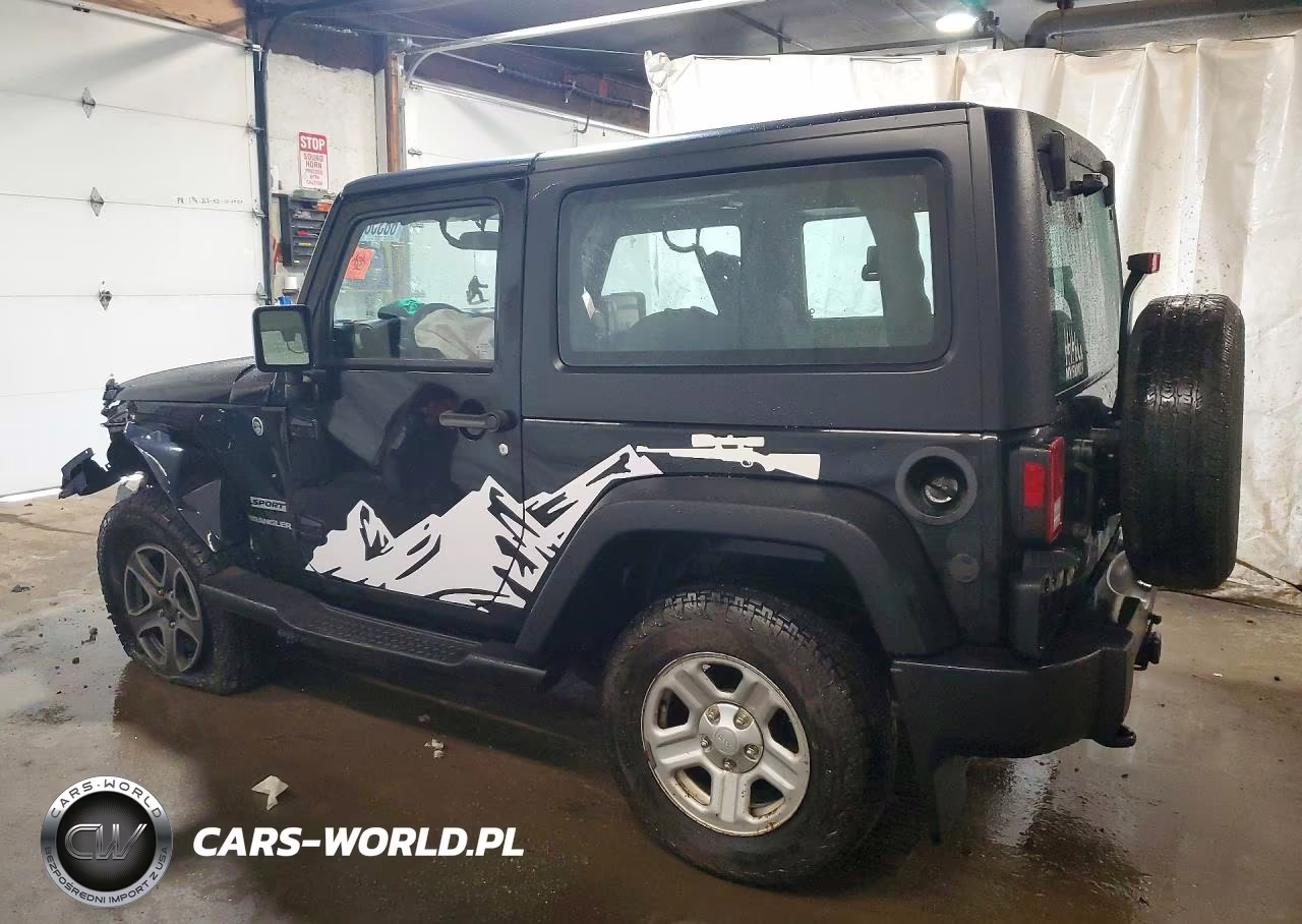 2015 Jeep Wrangler Sport VIN:1C4AJWAG0FL650843 - 2