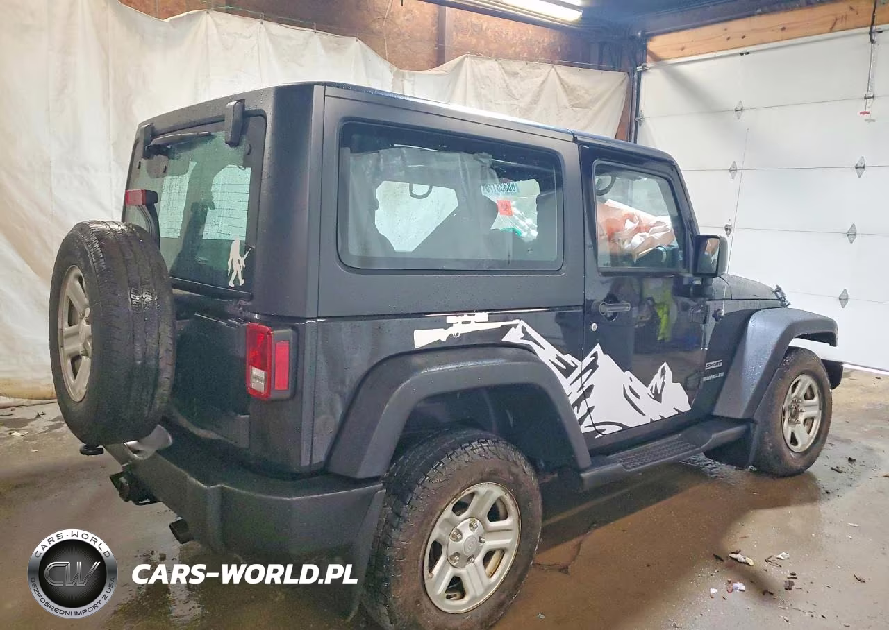 2015 Jeep Wrangler Sport VIN:1C4AJWAG0FL650843 - 3