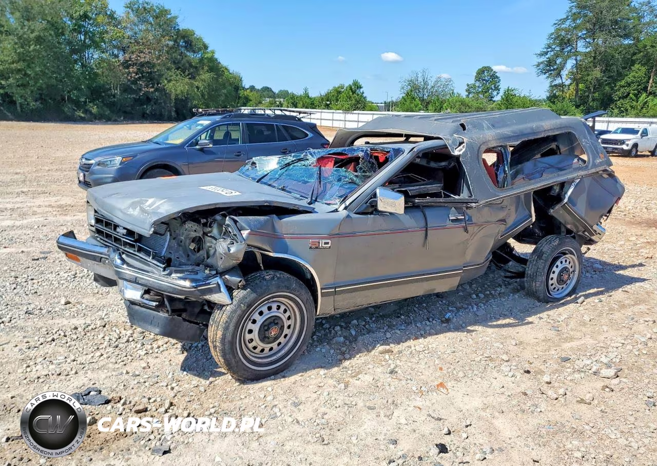 1987 Chevrolet S Truck S10 VIN:1GCCT14R5H2208278 - 1