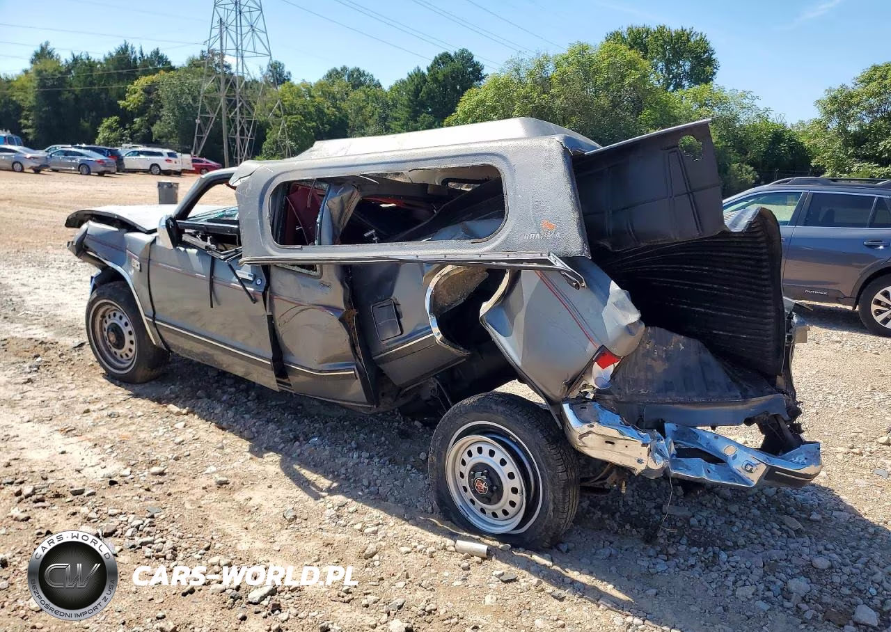 1987 Chevrolet S Truck S10 VIN:1GCCT14R5H2208278 - 2