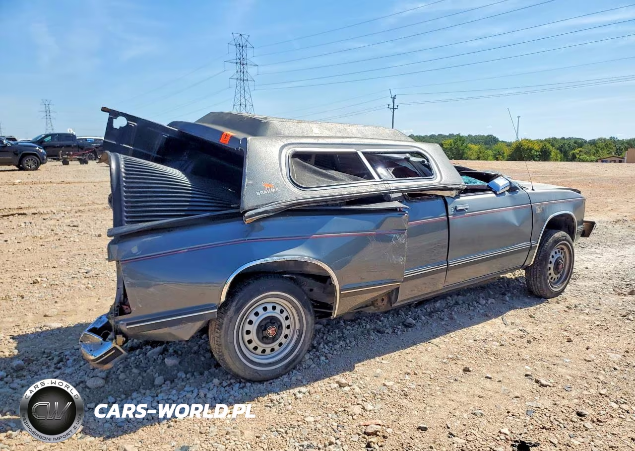 1987 Chevrolet S Truck S10 VIN:1GCCT14R5H2208278 - 3