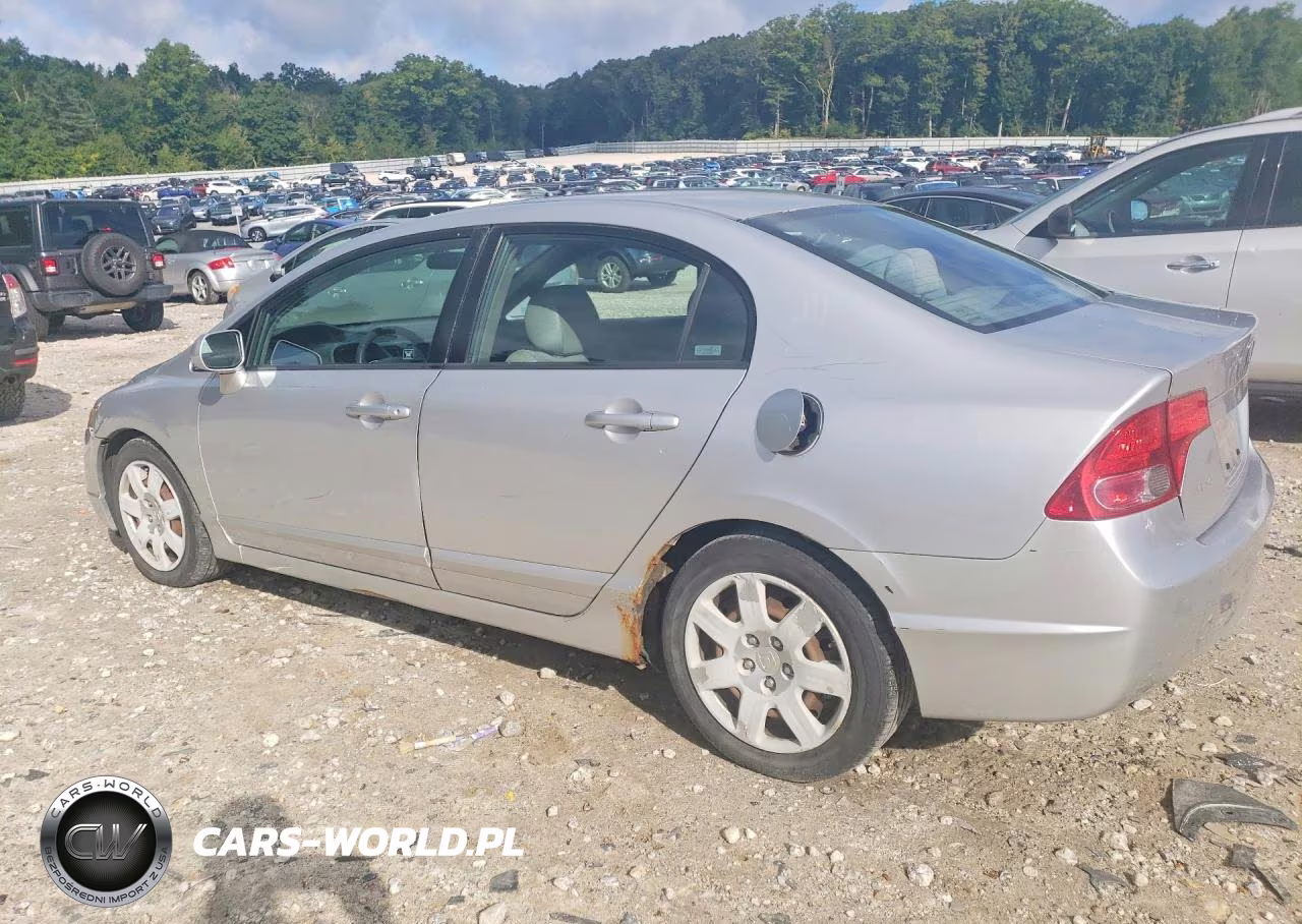 2008 Honda Civic Lx VIN:2HGFA16578H302877 - 2