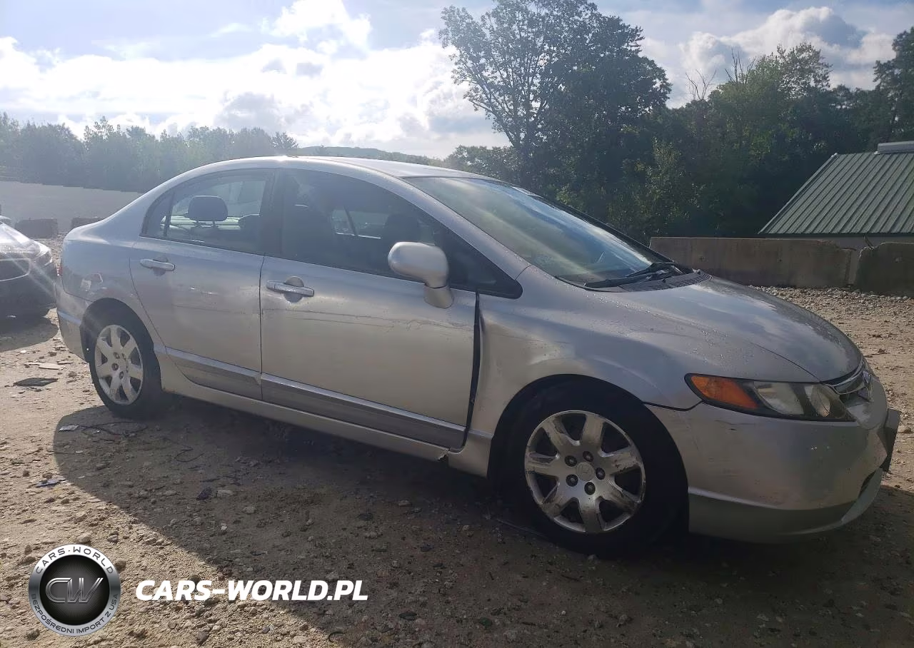 2008 Honda Civic Lx VIN:2HGFA16578H302877 - 4