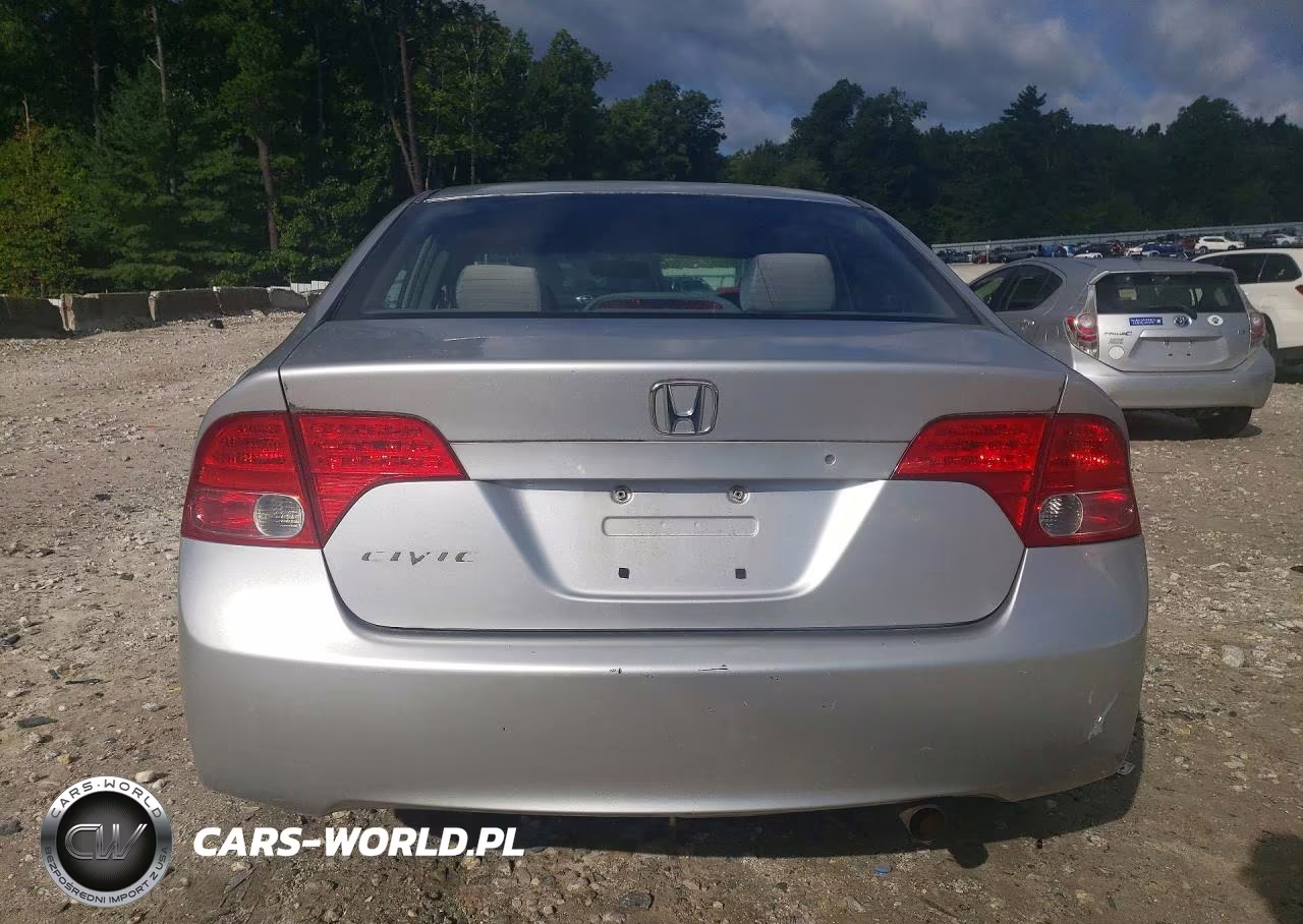 2008 Honda Civic Lx VIN:2HGFA16578H302877 - 6