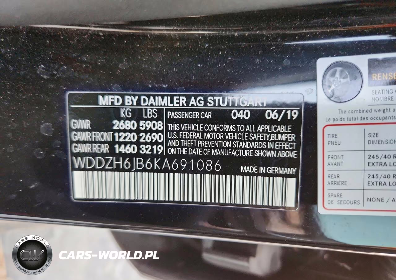 2019 Mercedes-Benz E 450 4Matic VIN:WDDZH6JB6KA691086 - 12