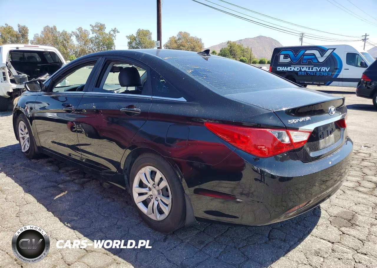 2013 Hyundai Sonata Gls VIN:5NPEB4AC5DH594125 - 2