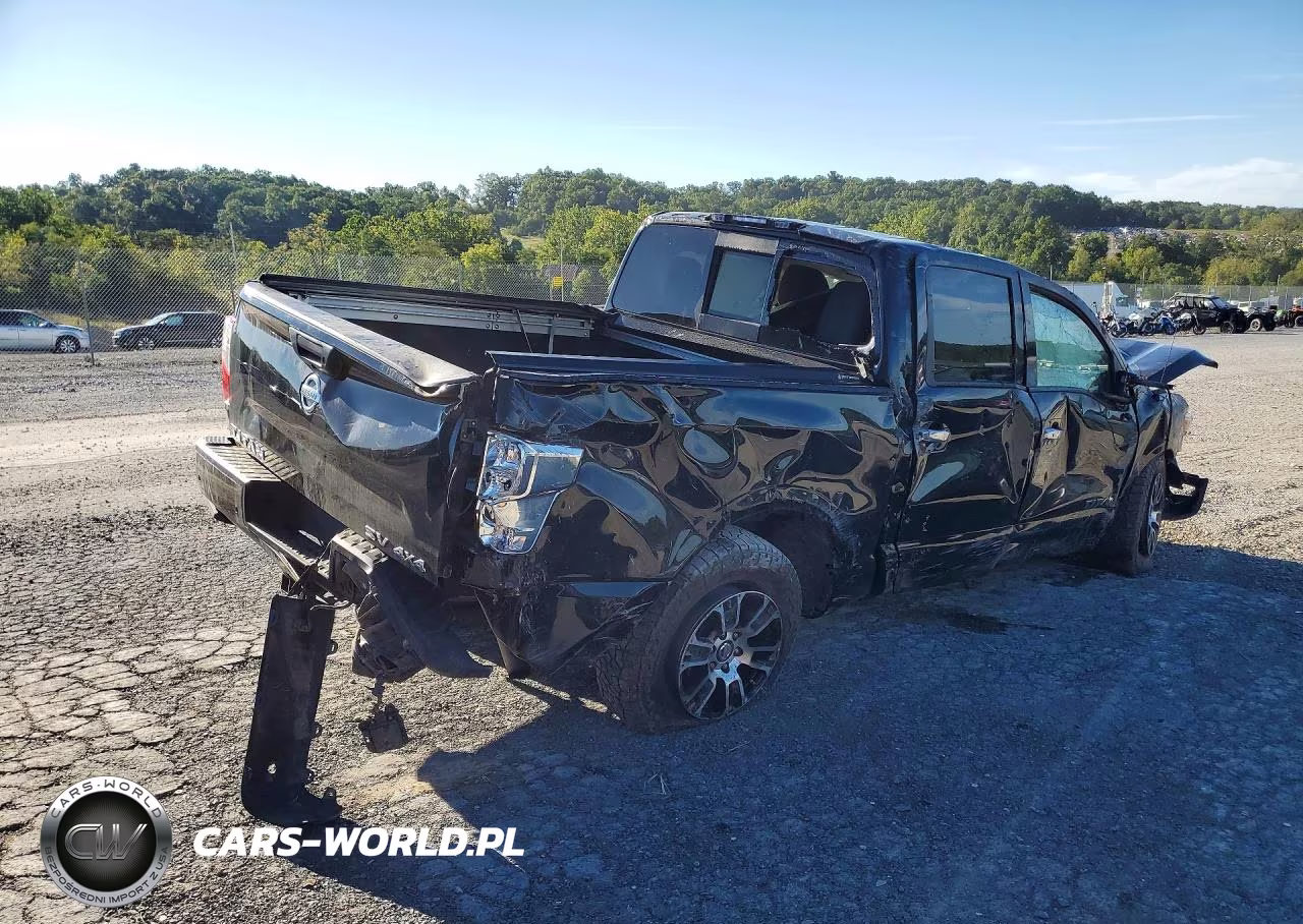 2021 Nissan Titan Sv VIN:1N6AA1EDXMN532347 - 3