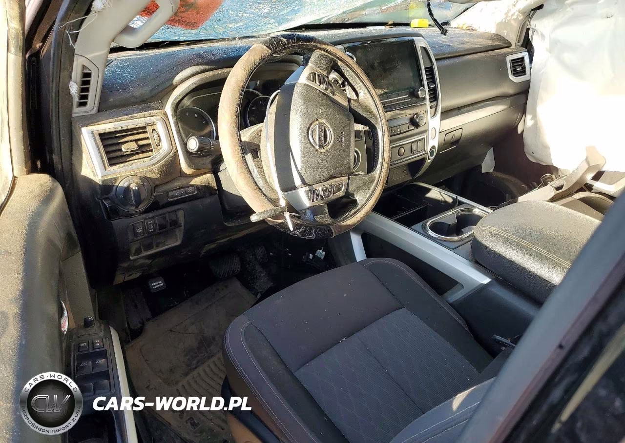 2021 Nissan Titan Sv VIN:1N6AA1EDXMN532347 - 8