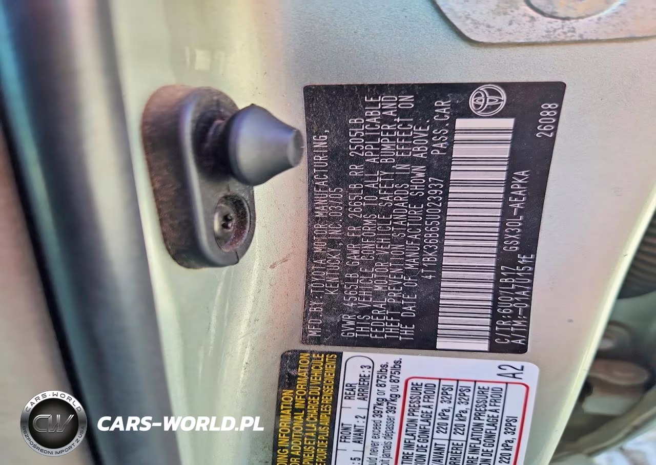 2005 Toyota Avalon Limited VIN:4T1BK36B65U023937 - 12